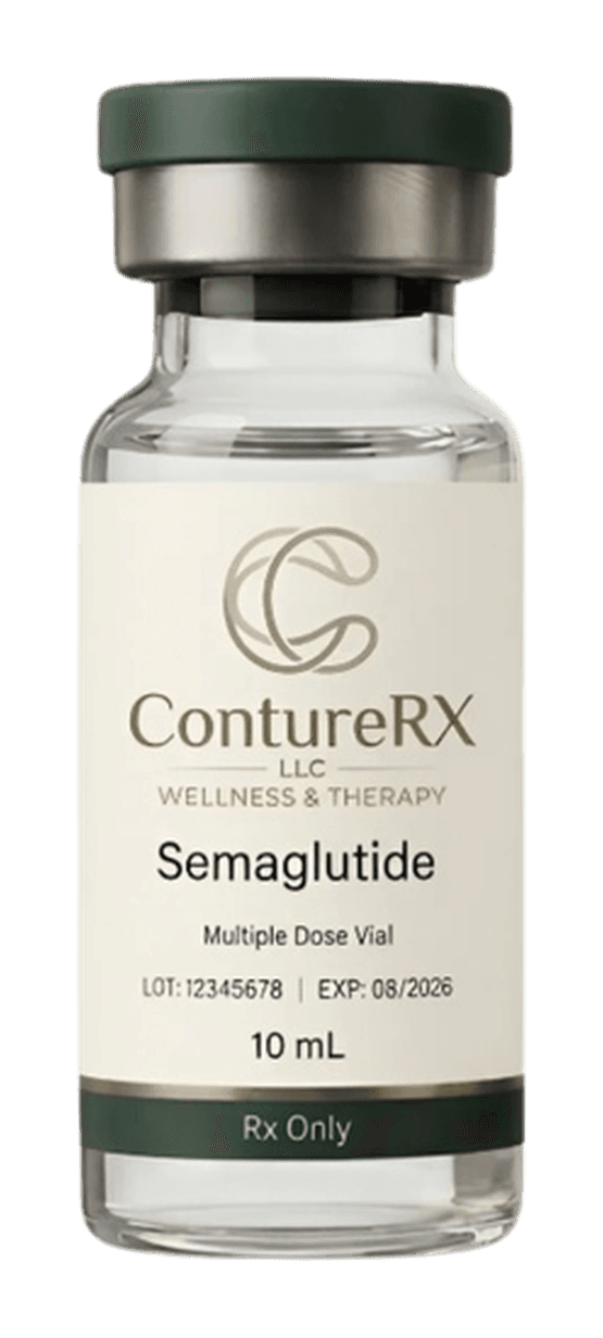 ContureRx Semaglutide protocol — clinical still life